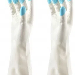 Reusable Waterproof Household Latex Hand Gloves for Kitchen Dish Washing Laundry Wet and Dry Glove-image-19