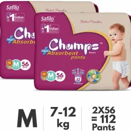 High Absorbent Baby Diaper Pants|Pack of 2 - M-image-26