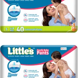 Comfy Baby Pants Standard, Small 40 Count, 10 Hours Absorption Protection - S-image-51