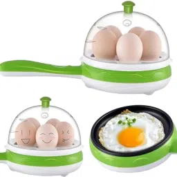 Multi functional 2 in 1 Single Layer Egg Boiler Steamer Cooker With Handle Single Layer Egg Boiler Steamer Cooker with Handle and Capacity of 7 Eggs Egg Cooker-11