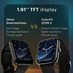 Noise Icon 3 1.91" Display with Bluetooth Calling, Metallic finish & Voice Assistant Smartwatch image 3