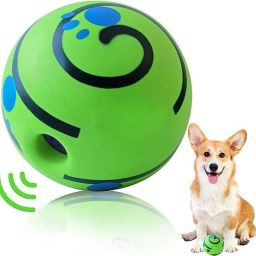 Glow Giggle Ball Interactive Dog Toy Laughing Ball for All Pet Dogs | Rubber Ball For Dog-image-64