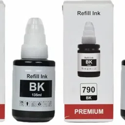 HV Cartridges GI790 Refill Ink Compatible for Canon PIXMA G1000 G1010 G2000 2002 2010 Printer Black Ink Bottle-image-29