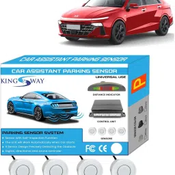 White Reverse Parking Sensors for Verna 2023 Onwards White Reverse Parking Sensors for Verna 2023 Onwards Parking Sensor-0