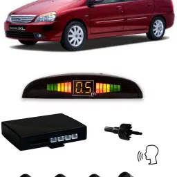 YB528 Black Car Reverse Parking Sensor with LED Display 4 Sensor Y528 Parking Sensor-image-20
