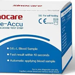 Sinocare SAFE ACCU 100 Glucometer Strips-20