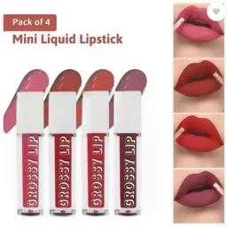 The Red Edition Matte Mini Liquid Lipstick set of 4-image-14