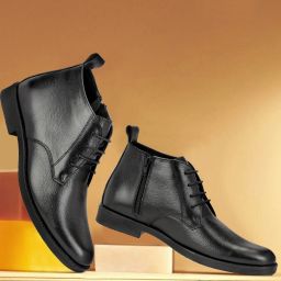 Rich Quality|100% Pure Genuine Leather Boots For Men-picture-16