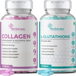 Skin Youthful Collagen Tablet | L-Glutathione Tablet Improves Skin Hydration-22