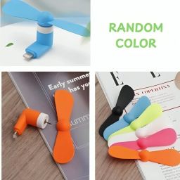 Comfortinglives Mobile mini portable fan usb usb fan with strong air flow for personal cooling Type‑C Fan Gift USB Fan-image-75