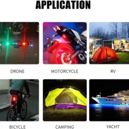 NKPR LED Light 7 Colors + Flashing Modes for Drone Helmets Bike Aircraft Light 454 Smart Bulb-picture-27