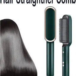 Pick and Nick toy Hair Straightening Brush, Fast Heating Care, 5 Settings Hair Straightener RISF19 Hair Straightener Brush-image-95