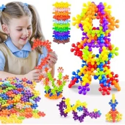 Star Links:Educational Interlocking construction Blocks for Kids,(50+ Pieces)-18