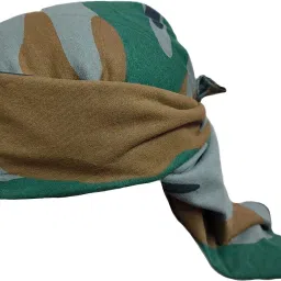 Solid Cotton Blend Men Multicolor Scarf-image-9