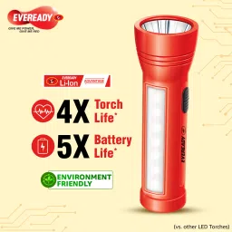 eveready Apollo DL 20 1W LED Torch with Side Light Torch image 4