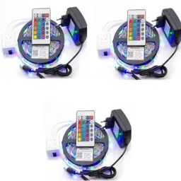 300 LEDs 4.98 m Multicolor Flickering Strip Rice Lights-7