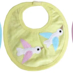 100% Pure Soft Cotton New Born baby Bibs Combo Pack of 3 Pcs. !! Premium Quality !!-image-26