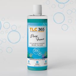 11% AHA BHA Body Wash Shower Gel (Deep Ocean) | Removes Dead Skin, Fights Acne-picture-15