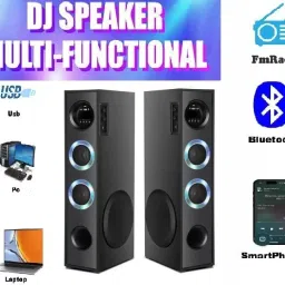 Quaranel DM-2J Tower Multimedia Speaker System Remote Control 100 W Bluetooth Tower Speaker image 5