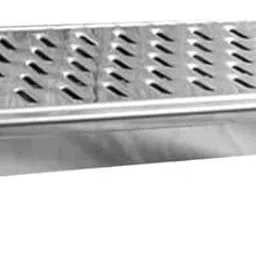 Viking SS304 Shower Channel Drain -with Cockroach Trap & Hair Catcher Stainless Steel 304, Polished Length 600mm Width 100mm with Side Hole, Efficient Water-image-65