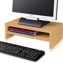 UniAart Monitor Stand Riser, 2 Tiers (Beige) Laptop Stand-picture-19