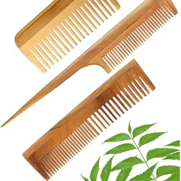 Kacchi Neem Comb, Wooden Comb | Hair Growth, Hairfall, Dandruff Control |-image-12