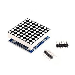 MAX7219 Dot Matrix Module Microcontroller Module DIY KIT image 1