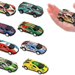 manjaras Die-Cast Unbreakable Mini Alloy Metal Car Mini Series Pull Back Action Car Set image 5