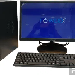 powerx Assembled PC Intel Core i7 2000 Core i7 (16 GB DDR4/1 TB/128 GB SSD/Windows 11 Home/20 Inch Screen/v200 Assembled PC) with MS Office-1