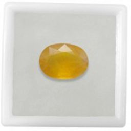 Getgemstones Yellow Cut Natural Sapphire Gemstone-image-55
