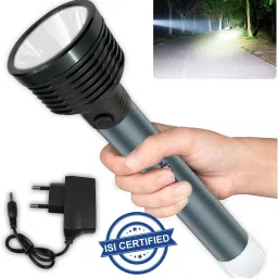 �2 In 1 Charging Torch Long Range Flashlight Aluminium Body Torch-18