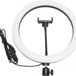RECTITUDE 12" inch Portable LED Ring Light Video Shoot Live Stream Makeup & Vlogging Ring Flash-picture-3
