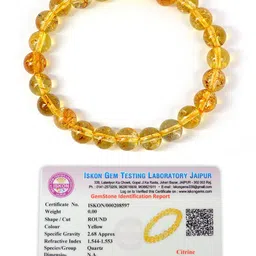 reiki crystal products Stone, Citrine + Golden, Crystal Beads Bracelet-picture-13