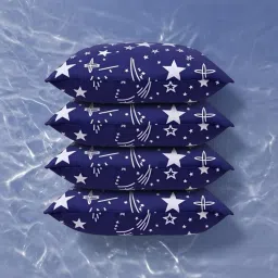Luxury Microfibre Abstract Sleeping Pillow Pack of 4-1