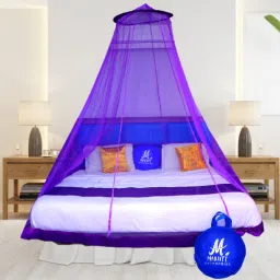 Polyester Adults Washable Double Bed (round) Mosquito Net-image-11