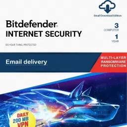 bitdefender 3 PC PC 1 Year Internet Security (Email Delivery - No CD)-17