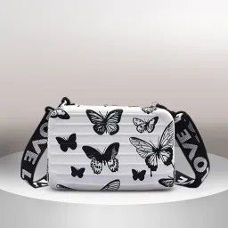 Black Women Sling Bag New Design Sling Box Bag for Women and Girls-image-13