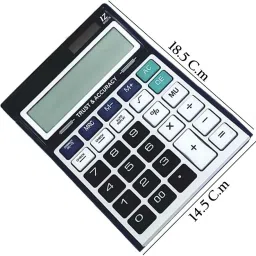fuyl 100% Original Check & Correct Electronic Calculator For Home & Office Use CT-912N BasicCalculator image 3