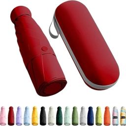 Mini Capsule Folding Compact & Lightweight UV & Water Protection Travel Umbrella-image-77