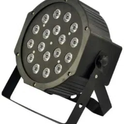 SLIM LED PAR Stage Lights 18 x 2 W LED RGB 4 colors in 1 Stage Lighting DMX-512 Stage Light for Disco Party DJ Club (FLAT) Single Disco Ball-10