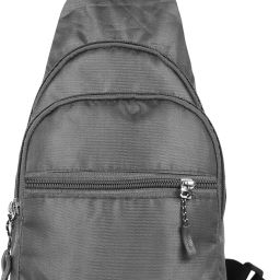 Grey Men & Women Sling Bag Cross Body Messenger Bag Sling Bag for Men & Women waist bag travel passport bag-image-9
