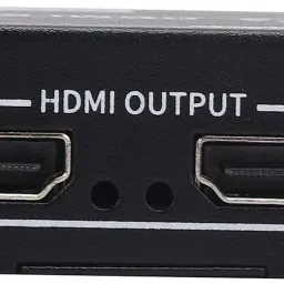 VOOCME HDMI Splitter 1x2,1in 2 Out HDMI Multi-Port Adapter 4K 1080P 3D HDCP 1.4 HDMI Splitters 2 Outputs for Dual Monitors - Duplicate/Mirror Screen, HDMI Connector image 3