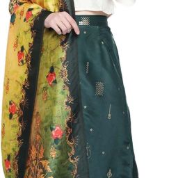 Pure Silk Printed, Self Design, Solid, Woven Purple Women Dupatta-image-115