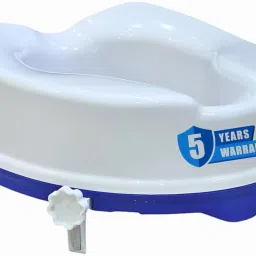 Raised Toilet Seat | Commode Seat Elevator | Commode Raiser 6 Inch Knee Patients Commode Chair-image-19