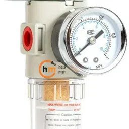AFR 2000 Pneumatic Air Filter Regulator Compressor Oil Water Separator Gauge Test Indicator-17