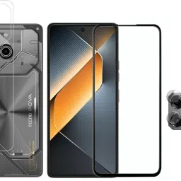 FINCH Front and Back Screen Guard for Pova 6PRo 5G, Pova 6 pro, Tecno POva6 pro, Tecno Pova 6 Pro 5G-13