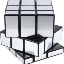 d eternal Cube 2X2 3x3 and Silver Mirror High Speed Stickerless Magic Cubes Combo image 4