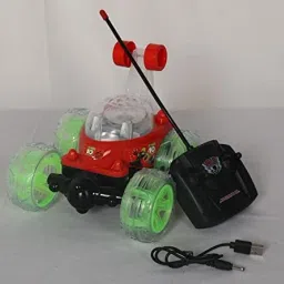 Rechargeable Remote Control 360 Degree Rolling Stunt car with Music& Light-picture-20