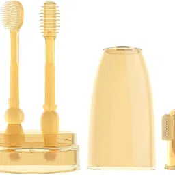BABY SILICA TOOTHBRUSH WITH STORAGE BOX Soft Toothbrush-image-3