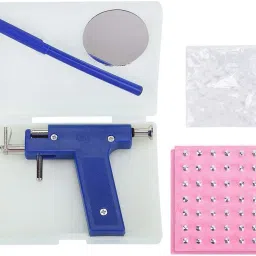 ear gun machine 1 gun,1 marker,1 glass,24 pic stude Punches & Punching Machines-16